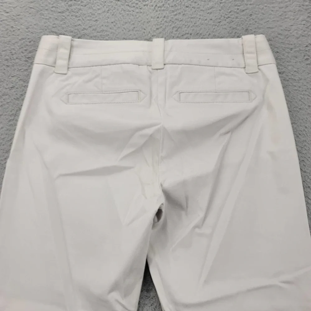 J.Crew Pants Womens 2 Tan Stretch‎ City Fit Capri Mid Rise Straight